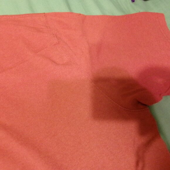 Carhartt K87 Loose Fit Men's 2XL Short Sleeve Work Pocket T-Shirt Red Stained - Picture 16 of 16